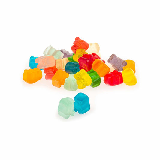 Albanese Assorted Gourmet Gummi Bears Candy - 1 lb.