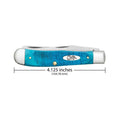 Caribbean Blue Bone Trapper Knife
