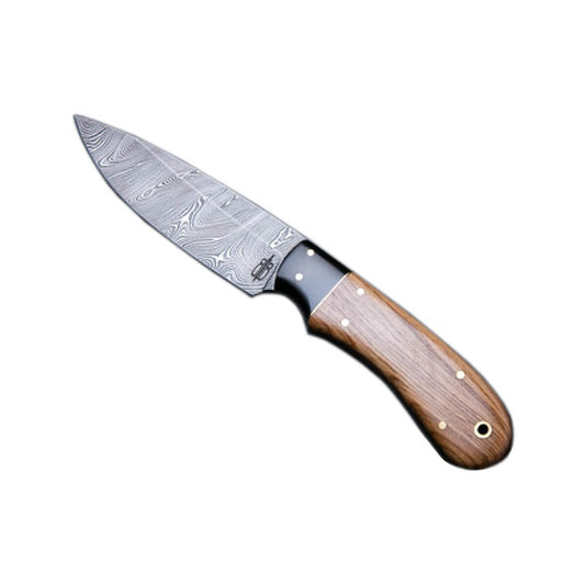 Buck N Bear Knives Drop Point Utility Hunter Knife Wood