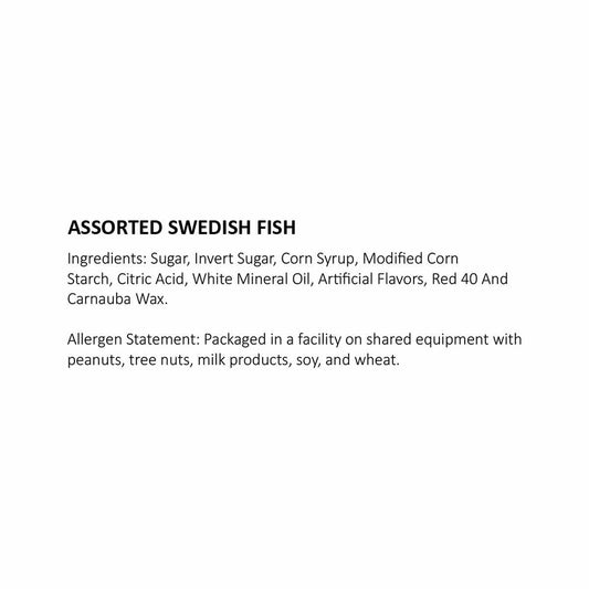 Assorted Swedish Fish Candy - 1 lb.