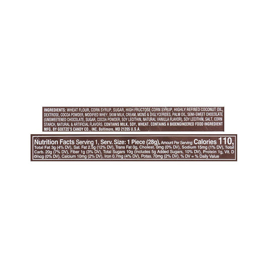 Goetzes Chocolate Cow Tales Candy - 1 lb.