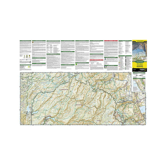 Yosemite National Park Map