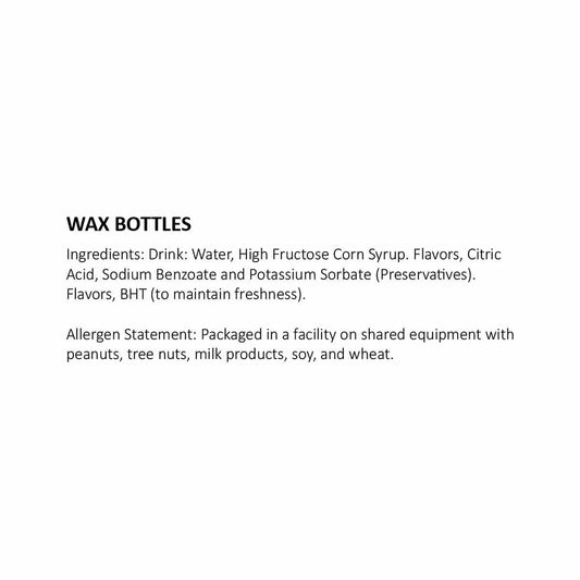 Wax Bottles Candy - 1 lb.