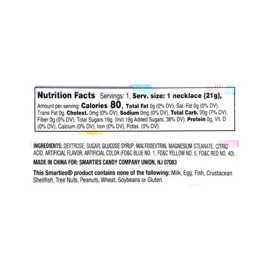 Smarties Necklace Candy - 1 lb.