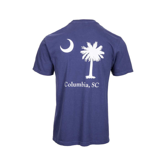 Mast General Store Columbia Palm Tree Short Sleeve T-Shirt