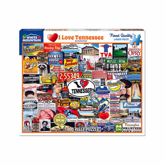 I Love Tennessee Puzzle