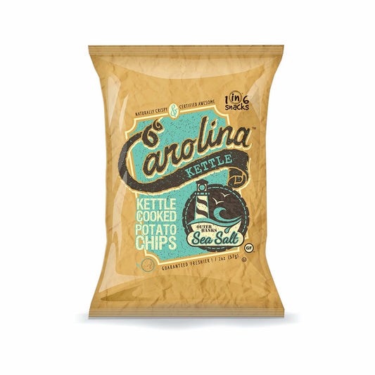 Outer Bank Sea Salt Potato Chips - 2 Ounce