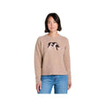 Toad&Co Women's Wasatch Crew Sweater, Cattail Jacquard