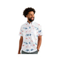 Huk Men's Kona Print Short Sleeve Button-Up Shirt