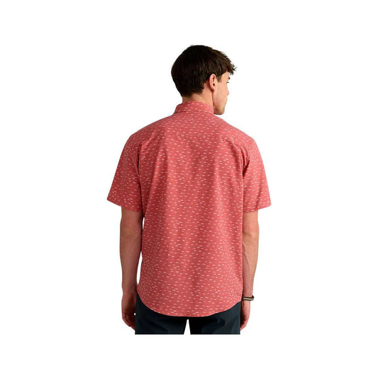 Huk Men's Kona Print Short Sleeve Button-Up Shirt