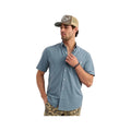 Huk Men's Kona Solid Short Sleeve Button-Up Shirt