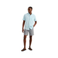 Huk Men's Kona Solid Short Sleeve Button-Up Shirt