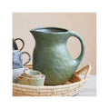 Creative Co-Op 2-1/2 Quart Stoneware Pitcher