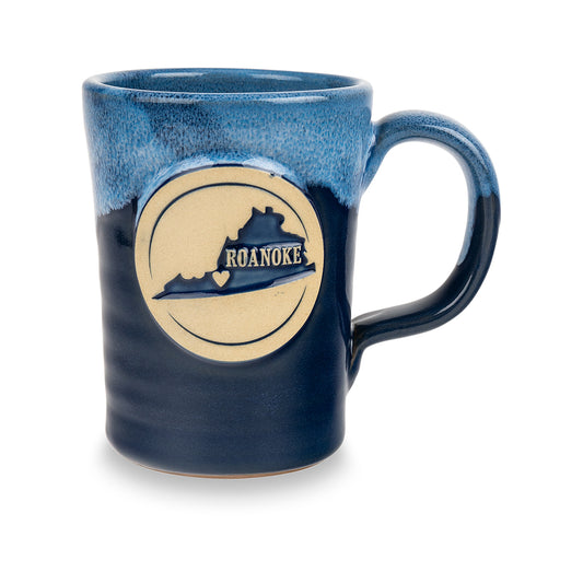 Abby Roanoke Mug Navy Pwdr Blue Wht