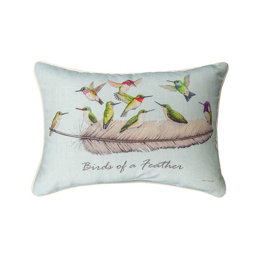 Birds Of A Feather Pillow