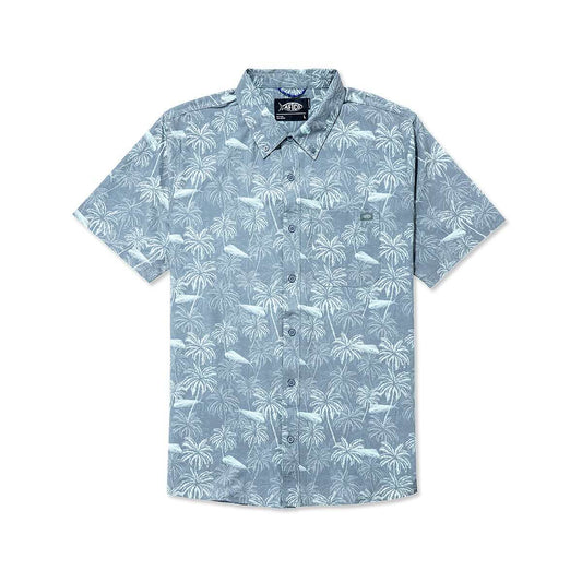 Aftco Men's Boatbar Button Down Shirt