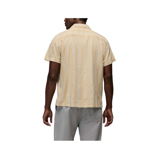 prAna Men's Mantra Light Heritage Short Sleeve Button Up Shirt