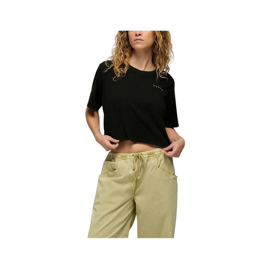 prAna Women's Everyday Paradise Creek Short Sleeve Crop Top