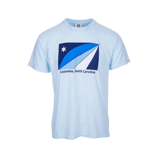 Mast General Store Columbia Flag Short Sleeve T-Shirt Chambray