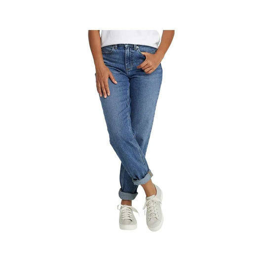 L.L.Bean Women's Vintage High-Rise Boyfriend Jeans