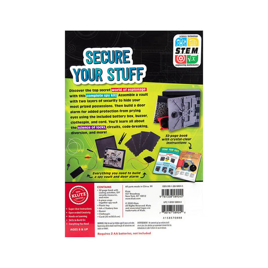 Klutz Ultimate Spy Vault and Code Kit