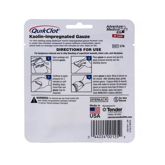 Adventure Medical Kits QuikClot Gauze - 3 Inch x 2 Feet