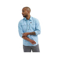 Wrangler Men's Mixed Material Long Sleeve Shirt