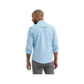 Wrangler Men's Mixed Material Long Sleeve Shirt