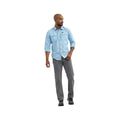 Wrangler Men's Mixed Material Long Sleeve Shirt