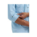 Wrangler Men's Mixed Material Long Sleeve Shirt