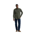 Wrangler Men's Colorwash Denim Long Sleeve Western Snap Shirt
