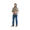 Wrangler Men's George Strait Solid Knit Zip Front Vest