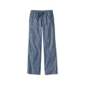 L.L.Bean Women's Lakewashed Pull-On Mid-Rise Chino Pants - Curvy