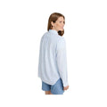 L.L.Bean Women's Seacoast Seersucker Big Long Sleeve Button Up Shirt