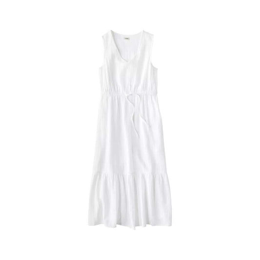 L.L.Bean Women's Cloud Gauze Midi Dress