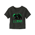 L.L.Bean Toddler Bear Glow-in-the-Dark Short Sleeve Graphic T- Shirt
