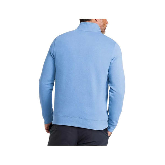 L.L.Bean Men's Comfort Stretch Performance Piqué Quarter-Zip Pullover