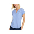L.L.Bean Women's Short Sleeve Splitneck Streamside T-Shirt