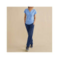 L.L.Bean Women's Short Sleeve Splitneck Streamside T-Shirt