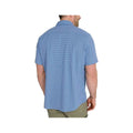 L.L.Bean Men's Comfort Stretch Performance Seersucker Plaid Short Sleeve Shirt