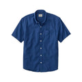 L.L.Bean Men's Comfort Stretch Performance Seersucker Short Sleeve Shirt