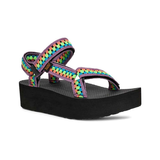 TEVA Women's Flatform Universal Crochet Sandals