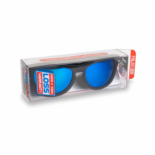 Kids' Mini Shades Polarized Galaxy Black Sunglasses - Ages 8-12+