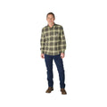 Carhartt Men's Rugged Flex Relaxed Fit Midweight Flannel Long Sleeve Plaid Shirt - Tall