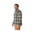 Carhartt Men's Rugged Flex Relaxed Fit Midweight Flannel Long Sleeve Plaid Shirt - Tall