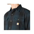 Carhartt Men's Loose Fit Heavyweight Flannel Long Sleeve Plaid Shirt