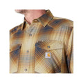 Carhartt Men's Montana Bozeman Relaxed Fit Long Sleeve Plaid Shirt