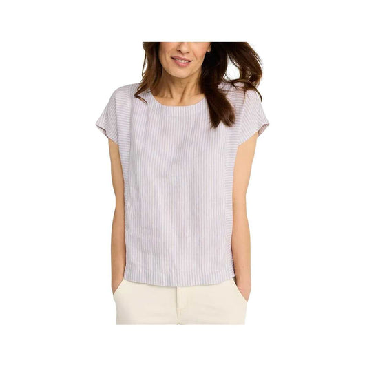 L.L.Bean Women's Premium Washable Short Sleeve Linen Shirt