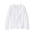 L.L.Bean Women's Pima Long-Sleeve Cotton T- Shirt