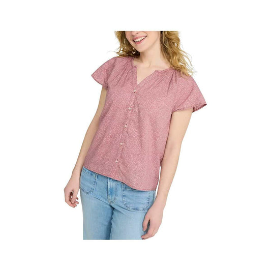 L.L.Bean Women's Whisperweight Short Sleeve Poplin Shirt